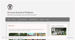Desktop Screenshot of germanschoolofmadison.org