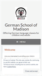 Mobile Screenshot of germanschoolofmadison.org